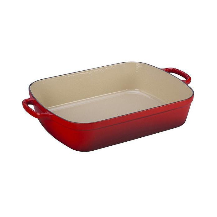 Le Creuset 4.9L Cherry Red Cerise Rectangular Roaster