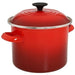 Le Creuset Cherry Red Enameled Steel Stock Pot - 15.1L / 16 Qt-Consiglio's Kitchenware