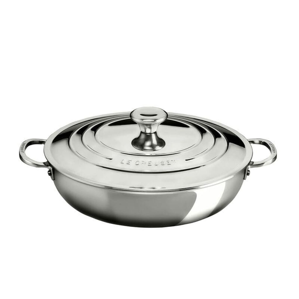 Le Creuset 4.8L/5qt Stainless Steel Braiser (30 cm) — Consiglio's