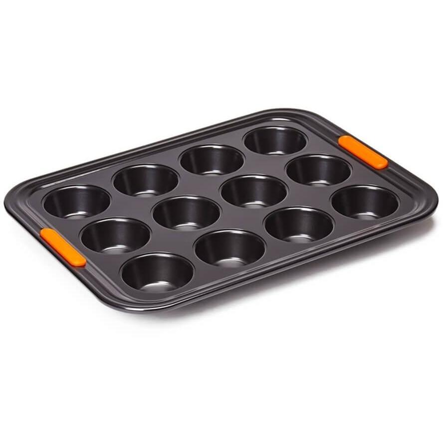 Le Creuset - Toughened Non-Stick Muffin Tray large-Consiglio's Kitchenware