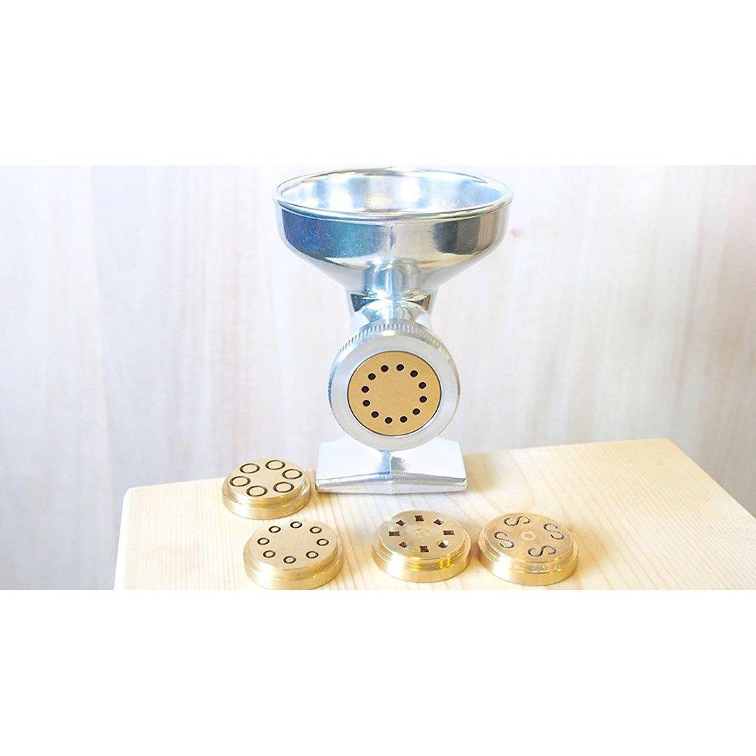 Extruder Premium Pasta with 5 Brass Dies Made in Italy