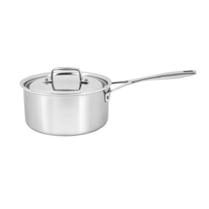 Demeyere Essential 5 - 10 Piece 18/10 Stainless Steel Cookware Set #40851-258 3QT Saucepan