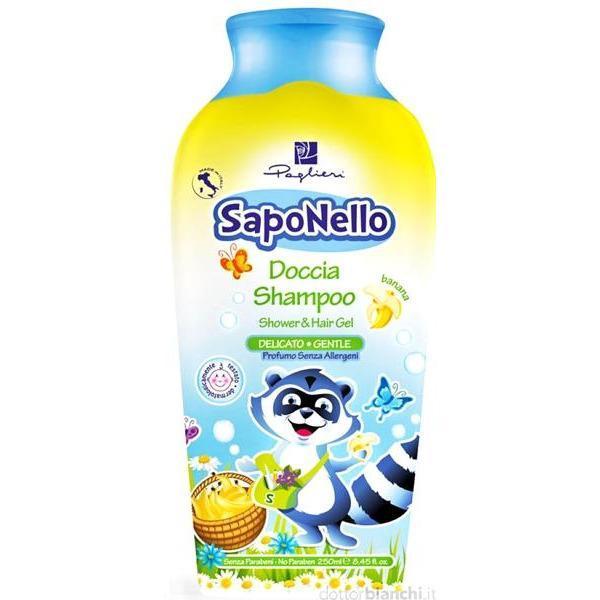 SapoNello - Gentle Shampoo and Shower Gel (250mL)-Consiglio's Kitchenware