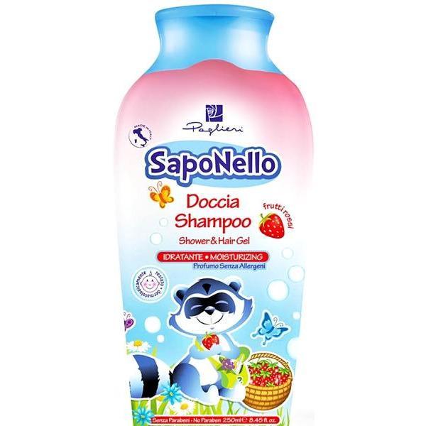 SapoNello - Moisturizing Shampoo and Shower Gel (250mL)-Consiglio's Kitchenware