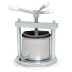 Small Professional Galvanized Vegetable / Fruit Press 5" - 2 Litre Torchietto Made in Italy for Pressing Fruits, Vegetables, Berries and Tinctures