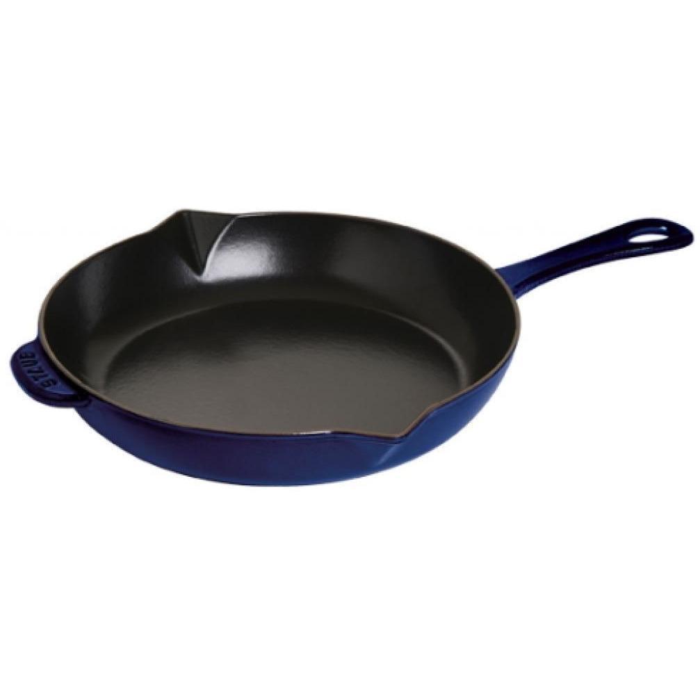Staub - 30cm Dark Blue Frying Pan (12")-Consiglio's Kitchenware