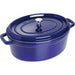 Staub - 4.2L (4.25QT) Dark Blue Oval Cocotte-Consiglio's Kitchenware
