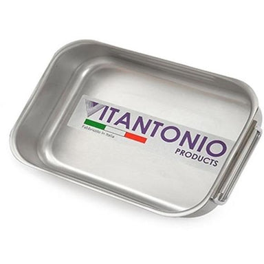 Vitantonio Stainless Steel Deep Roaster 40cm x 28cm-Consiglio's Kitchenware